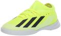 adidas X Crazyfast League Indoor Sneaker Team Solar Yellow/Black/White 11 US Unisex Little Kid