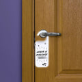Hearth And Haven Hanging Door Sign Dry Erase White Board Do Not Disturb
