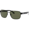 Ray-Ban Men's Rb3530 Square Sunglasses (Refurbished)
