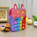 Unicorn Crossbody Bag with Pop Fidget Buttons