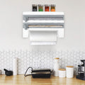 Wall Mounted Kitchen Roll Dispenser with Cutter