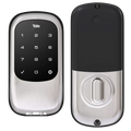Yale Real Living Keyless Touchscreen Stand Alone Deadbolt Lock with Z-Wave YRD110-ZW-605